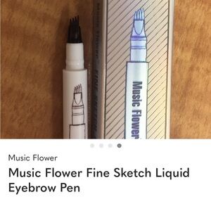 Fine Sketch Eyebrow Pen - Black